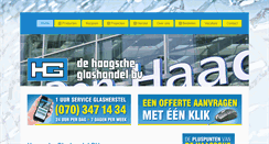 Desktop Screenshot of haagglas.nl